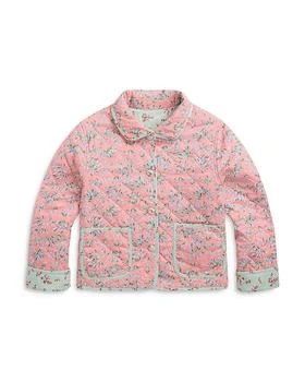 Ralph Lauren | Girls' Floral Reversible Linen-Cotton Jacket - Little Kid, Big Kid,商家Bloomingdale's,价格¥774