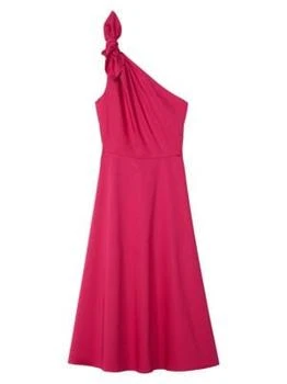 Kate Spade | Sabrina One Shoulder Midi Dress,商家Saks OFF 5TH,价格¥888