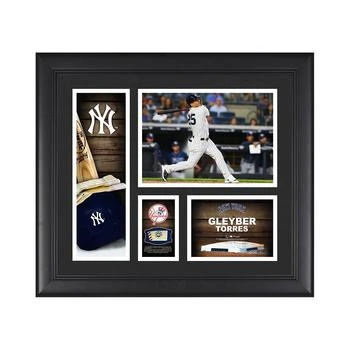 Fanatics Authentic | Gleyber Torres New York Yankees Framed 15" x 17" Player Collage with a Piece of Game-Used Baseball,商家Macy's,价格¥599