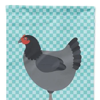 Caroline's Treasures | 11 x 15 1/2 in. Polyester Jersey Giant Chicken Blue Check Garden Flag 2-Sided 2-Ply,商家Verishop,价格¥137