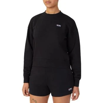 推�荐Fila Stina Women's Fleece Lined Crewneck Athletic Pullover Sweatshirt商品