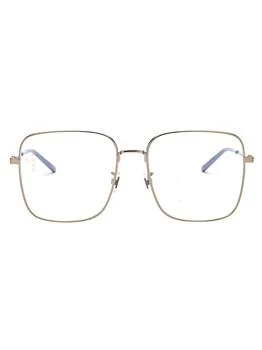 Gucci | Gucci Eyewear Square Frame Glasses 6.2折