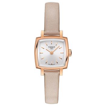 tissot lovely怎么样, Tissot | Women's Swiss T-Lady Lovely Pink Leather Strap Watch 20mm商品图片 