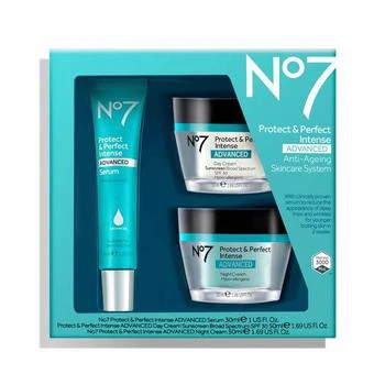 推荐No7 Protect and Perfect Intense Skincare System 1.6oz (Worth $80)商品