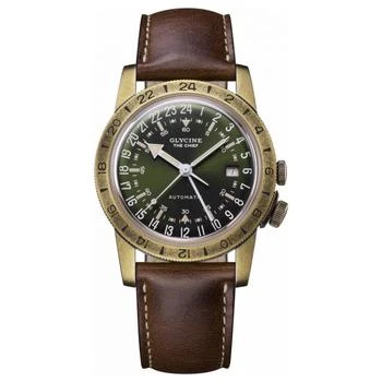 Glycine | Glycine Airman The Chief Vintage GMT Men's Automatic Watch,商家Ashford,价格¥4152