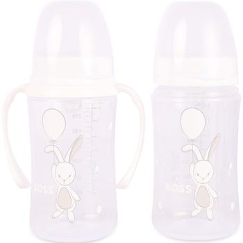 商品Boss Kids | Bunnies print logo baby bottles set in white,商家BAMBINIFASHION,价格¥377图片