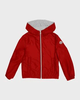 Moncler | Boy's Urville Hooded WInd-Resistant Jacket, Size 4-6,商家Neiman Marcus,价格¥2533