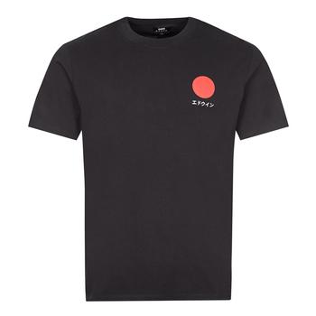 推荐Edwin T-Shirt Japanese Sun - Black商品
