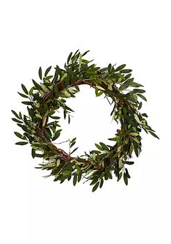 NEARLY NATURAL, NEARLY NATURAL | 20-Inch Olive Wreath商品图片 