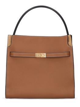 tory burch lee radziwill, Tory Burch | Double Lee Radziwill Pebbled Leather Bag商品图片 额外8折, 额外八折