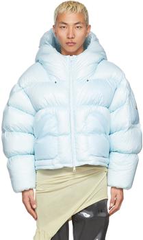 moncler羽绒服, Moncler | Moncler Dingyun Zhang Blue Down Josa Jacket商品图片 