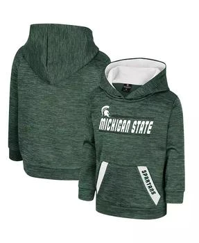 Colosseum | Toddler Boys and Girls Green Michigan State Spartans Live Hardcore Pullover Hoodie,商家Macy's,价格¥191