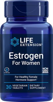 商品Life Extension | Life Extension Estrogen For Women (30 Vegetarian Tablets),商家Life Extension,价格¥183图片