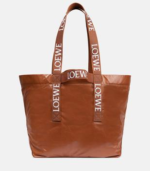 Loewe | Logo皮革购物包商品图片,额外9.5折, 额外九五折