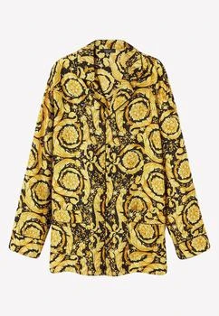 Versace | Barocco Pajama Shirt in Silk,商家Thahab,价格¥12185