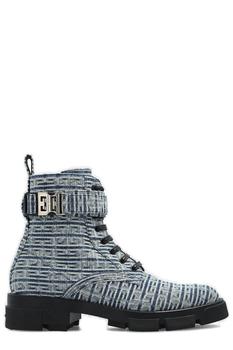 推荐Givenchy Embroidered Monogram Ankle Boots商品
