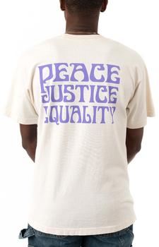 推荐Peace Justice Equality T-Shirt - Sago商品