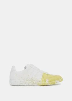 推荐Maison Margiela Yellow Paint-Print Replica商品