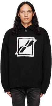 We11done | Black Turtleneck Sweater商品图片,5.7折