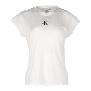 商品Calvin Klein | Calvin Klein Women's Montauk Cut Off Short Sleeve Tee,商家PROOZY,价格¥115图片