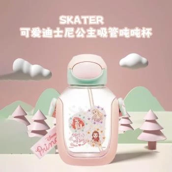 Skater | SKATER迪士尼公主吸管吨吨杯1个,商家Beyond J-World,价格¥143