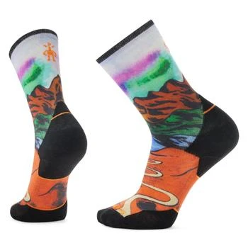 SmartWool | Trail Run Targeted Cushion Singletrack Print Crew Socks,商家Zappos,价格¥151