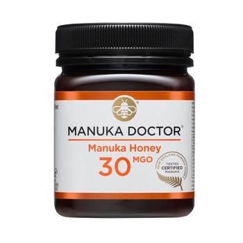 商品30 MGO Mānuka Honey 250g,商家Manuka Doctor,价格¥38图片