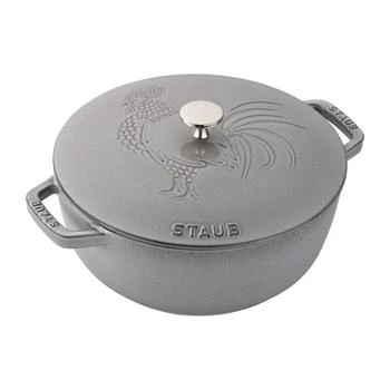 Staub | Staub Cast Iron 3.75-qt Essential French Oven Rooster,商家Premium Outlets,价格¥3031