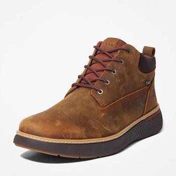 Cross Mark Gore-Tex® Chukka Boot for Men in Brown – On Sale Now