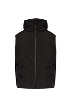 Burberry | Burberry Logo Embroidered Hooded Down Gilet 6.9折×额外9.5折, 额外九五折