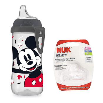 商品NUK | Disney Active Cup, 10oz, Mickey Mouse with extra Spout,商家Macy's,价格¥154图片