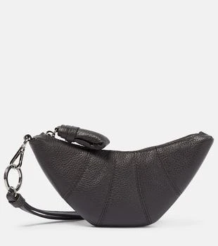 推荐Croissant leather coin purse with strap商品