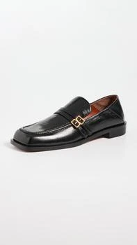 Manu Atelier | Double Belt Manu Loafers 6折×额外7.5折, 额外七五折