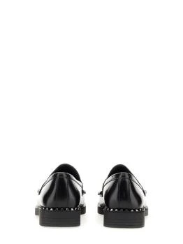 推荐Ash 女士芭蕾乐福鞋 WHISPERSTU01POLISHCALFBLACKDARKGUN 黑色商品