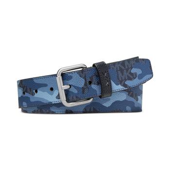 Michael Kors | Men's Three-Tone Camouflage Logo Belt商品图片,