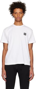 Stone Island | White Patch T-Shirt商品图片,