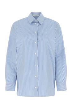 the row帆布鞋, The Row | The Row Striped Long-Sleeved Shirt商品图片 7.6折