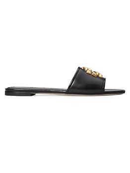 tory burch eleanor北京, Tory Burch | Eleanor Leather Slides商品图片 