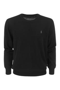 拉夫劳伦毛衣图片, Ralph Lauren | POLO RALPH LAUREN Crew-neck wool sweater商品图片 6.7折