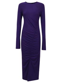 时尚pinko连衣裙女装, PINKO | Pinko Women's Purple Polyester Dress商品图片 
