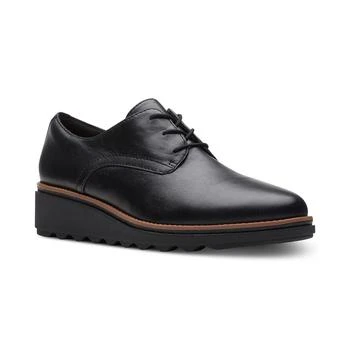 Clarks | Women's Sharon Rae Lace-Up Wedge Shoes,商家Macy's,价格¥388