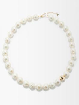 MATEO, MATEO | Pearl & 14kt gold necklace商品图片 