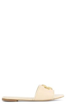 tory burch eleanor精选, Tory Burch | Tory Burch Eleanor Logo Plaque Slip-On Sandals商品图片 6.2折起