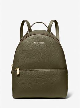 mk双肩包图片, Michael Kors | Valerie Medium Pebbled Leather Backpack商品图片 5折