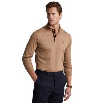 商品男士经典版型长袖柔软棉质 Polo 衫图片