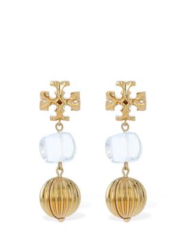 tory burch double lee, Tory Burch | Roxanne Double Drop Earrings商品图片 额外8折, 额外八折