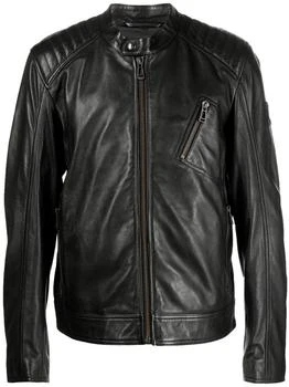 推荐Belstaff `V Racer` Leather Jacket商品