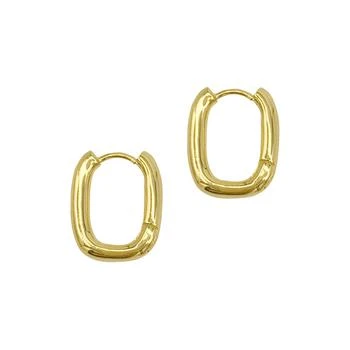 ADORNIA | Rectangle Hoops Earrings 5.9折, 独家减免邮费