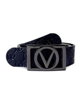 推荐​Logo Embossed Monogram Leather Belt商品