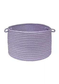Colonial Mills | 24" Purple Handcrafted Round Braided Basket,商家Belk,  价格¥866